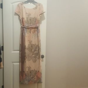 Formal floor length dress